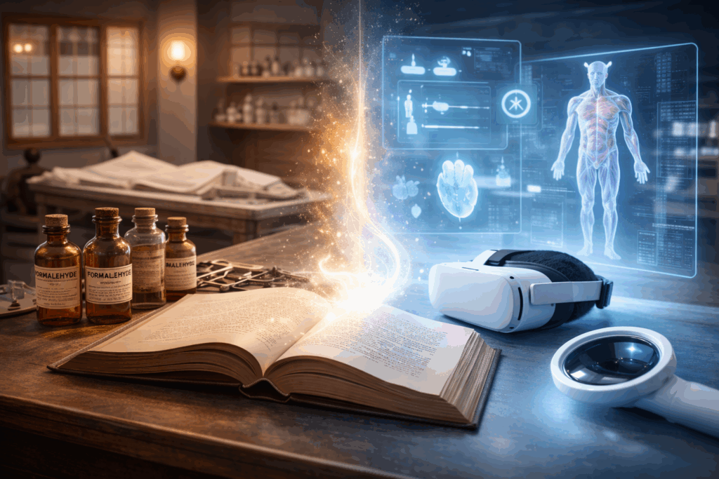 Virtual reality for funeral service