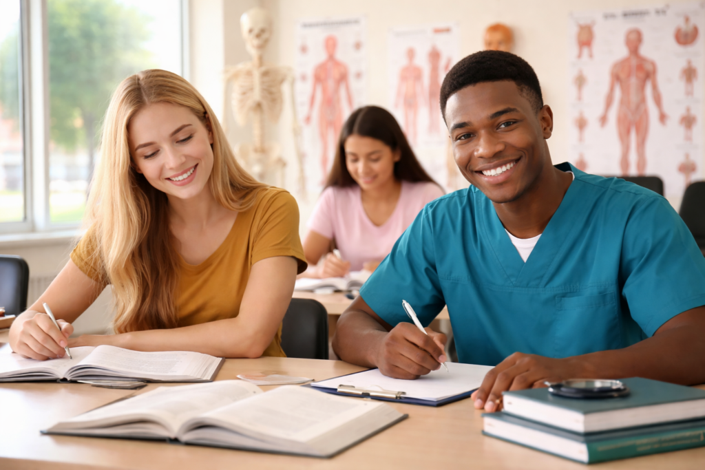 students beginning associate of science in funeral service program during summer term